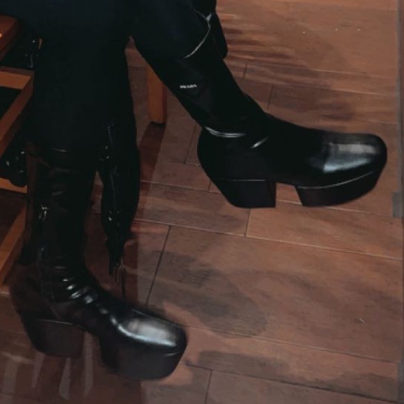 Prada Platform Pull On Bootie - Picture 3 of 3